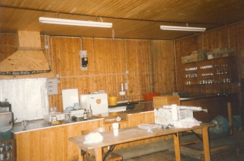 Foto Vereinsheim 1986